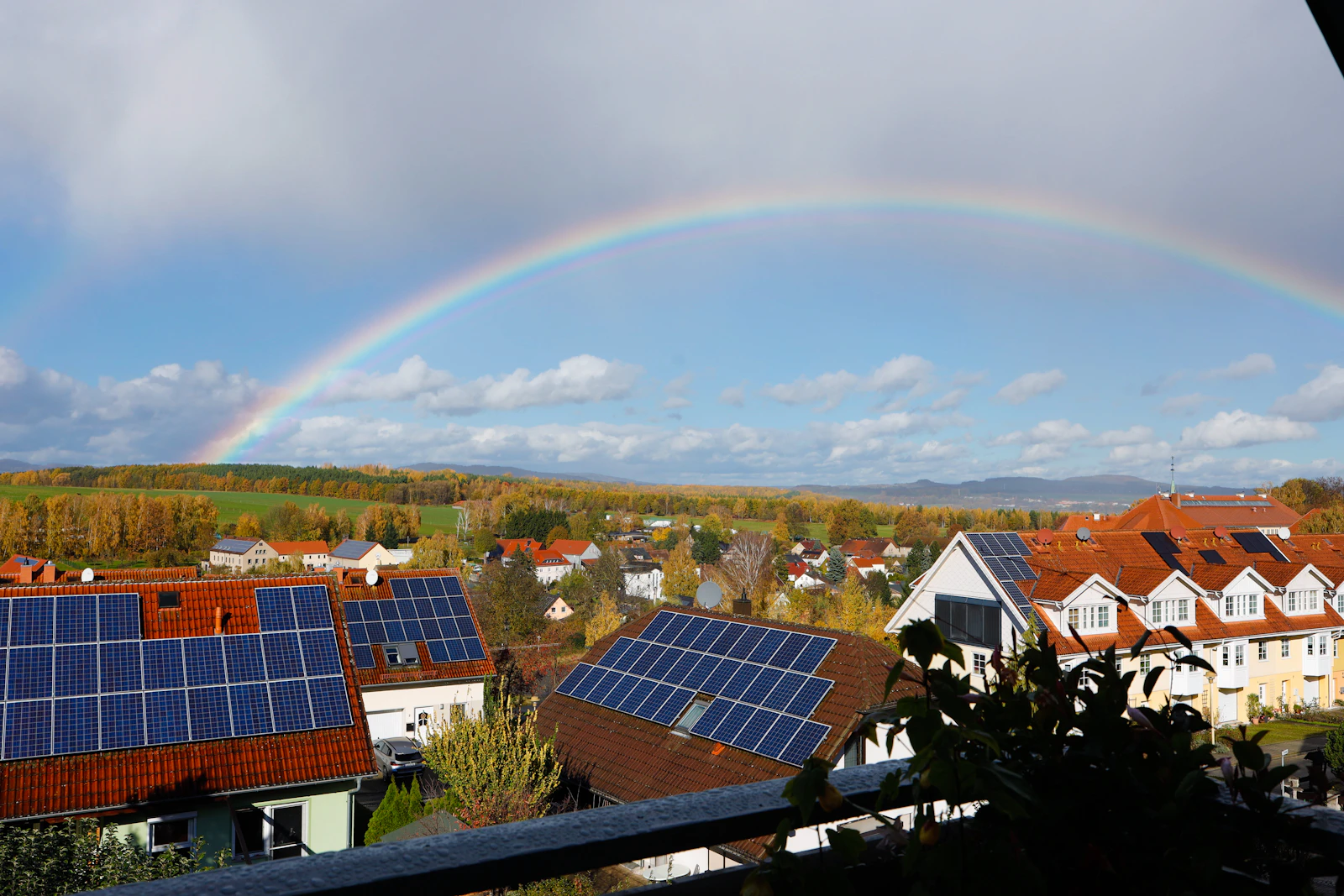Rooftop solar array