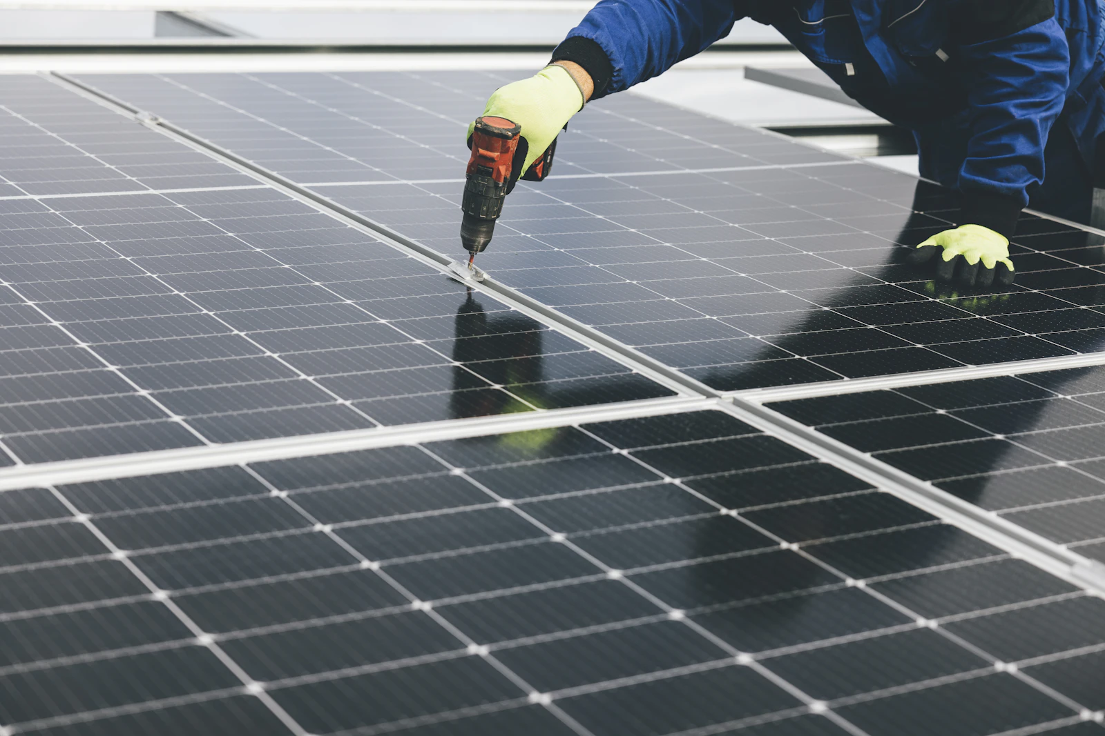 Rooftop array - residential solar equipment
