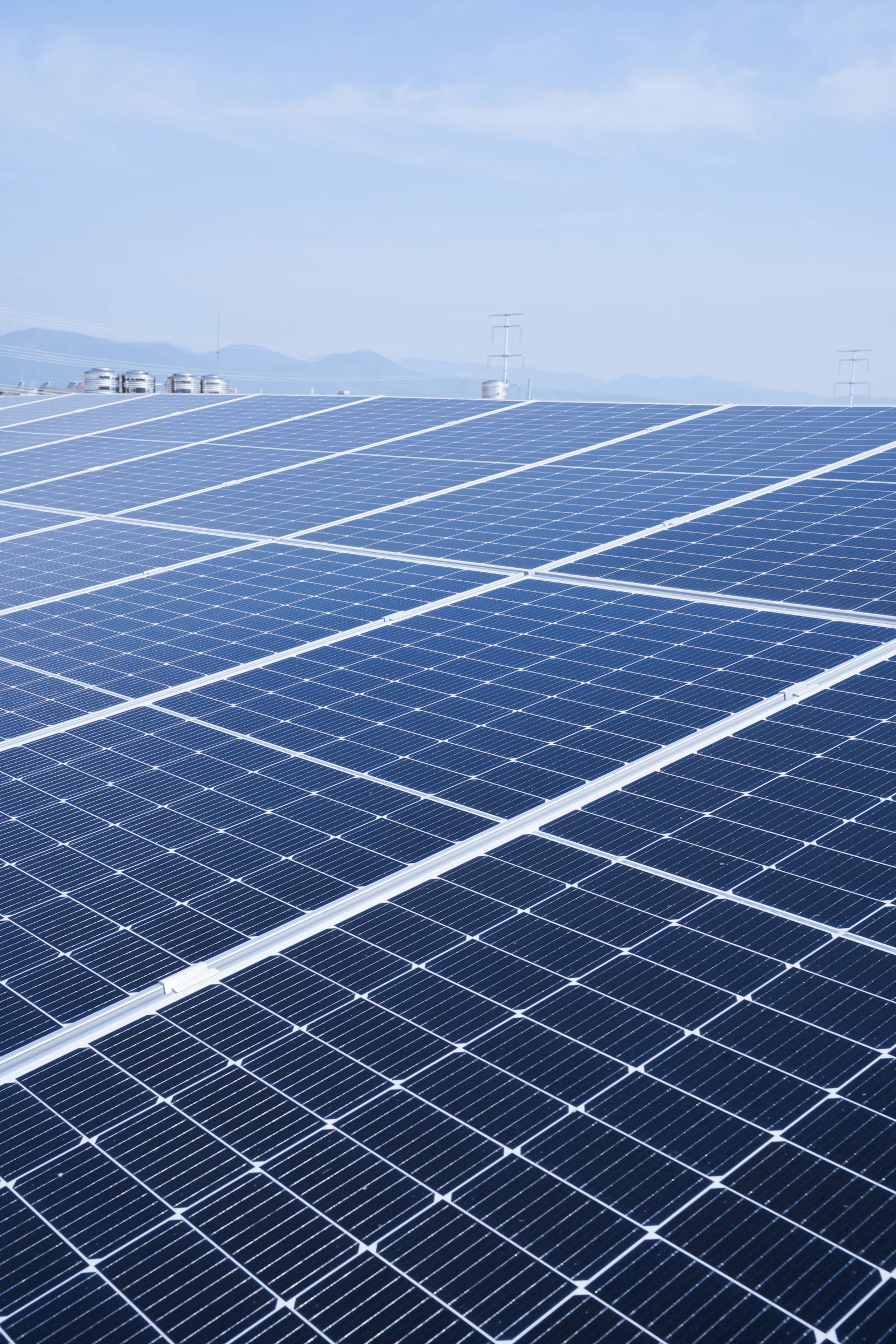 Roof-mounted solar
